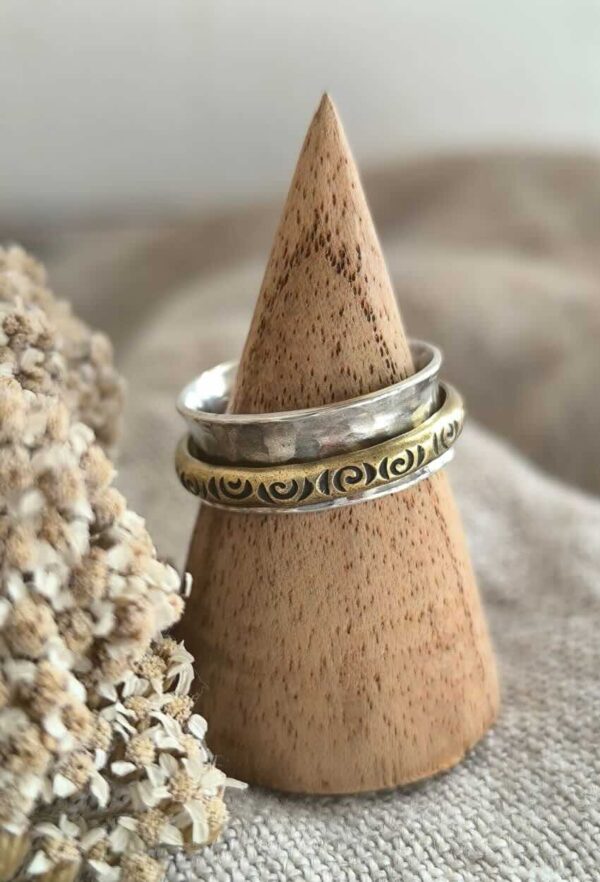 Bague Méditation MAVËA en argent