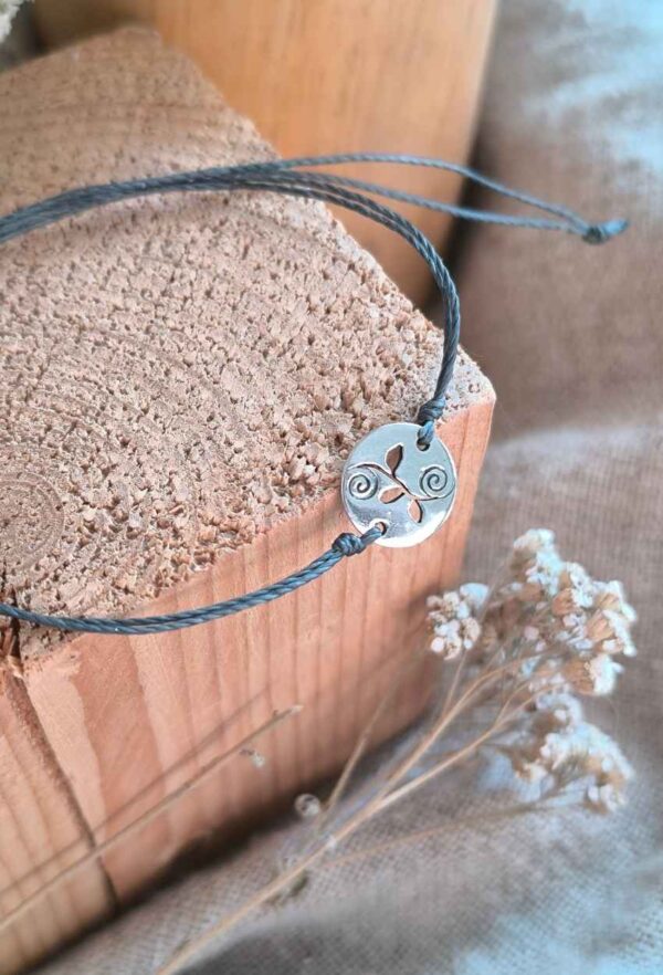 Bracelet spirale en argent