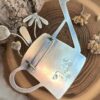 Bijou broche arrosoir en laiton