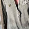 Broche fleur en laiton