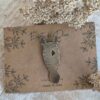 Broche (pin's) tête de cheval tacheté en laiton