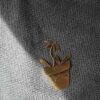Broche Pin's petit pot de fleur